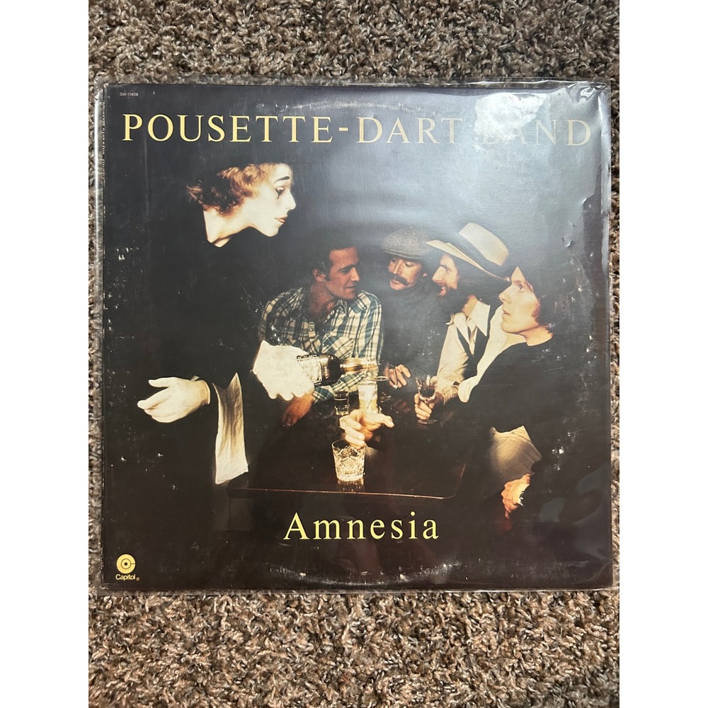 Pousette-Dart Band Amnesia Vinyl LP 1977 Capitol Records SW-11608 Classic Rock